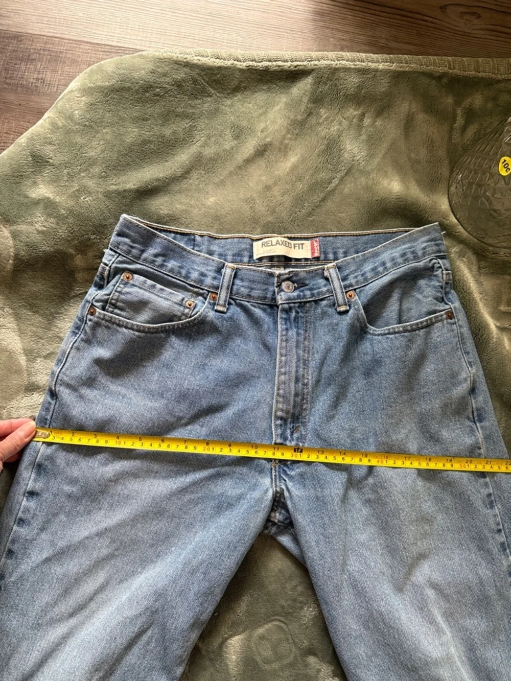 Levi's Light Blue Straight Leg Jeans